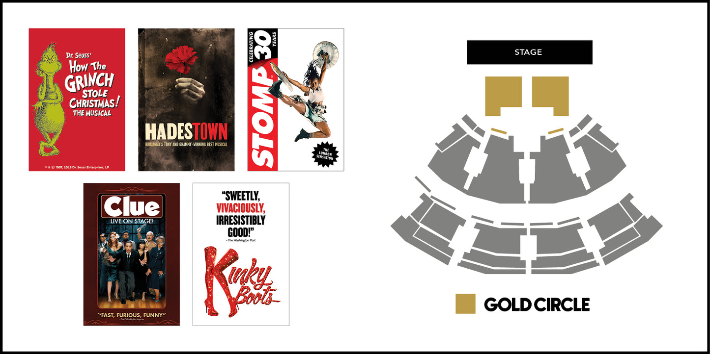 Broadway Series - Gold Circle